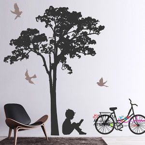 عکس استیکر دیواری خاطرات کودکی