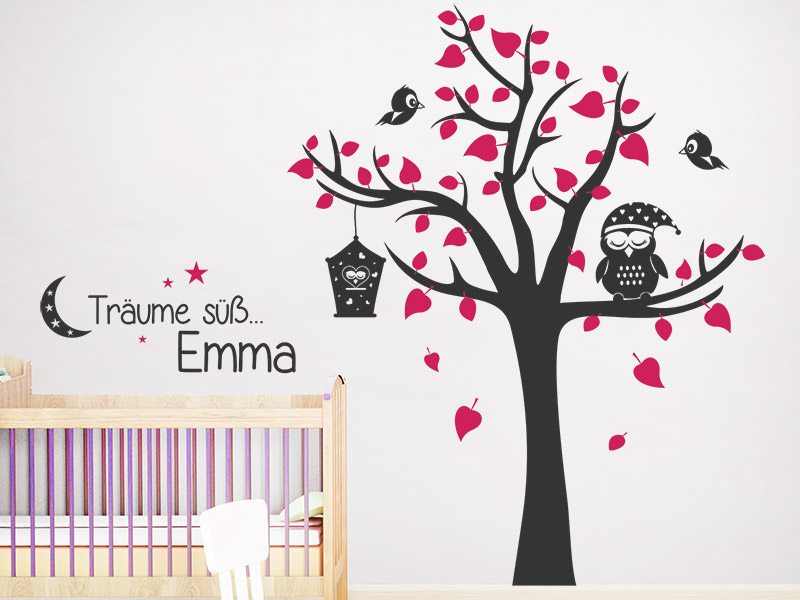 استیکر دیواری درخت رویایی با اسم دلخواه استیکر دیواری درخت رویایی با اسم دلخواه