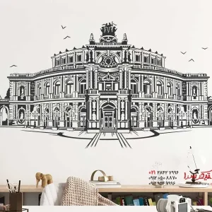 عکس استیکر دیواری سمپروپر