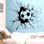 استیکر دیواری فوتبال دیواری