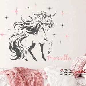 استیکر دیواری مانگا تک شاخ