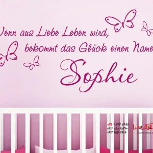 استیکر دیواری وقتی زندگی از عشق ساخته شده است