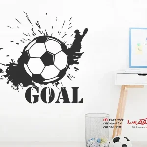 استیکر دیواری گل اسپلش