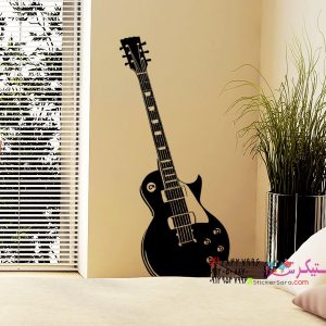 عکس استیکر دیواری گیتار