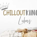 برچسب دیواری Chillout King با نام