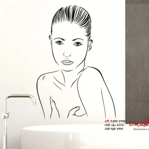 برچسب دیواری Sensual Beauty