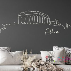 عکس برچسب دیواری آکروپولیس آتن