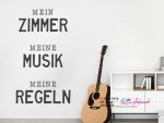 عکس برچسب دیواری اتاق من موسیقی من