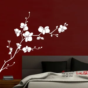 عکس برچسب دیواری ارکیده