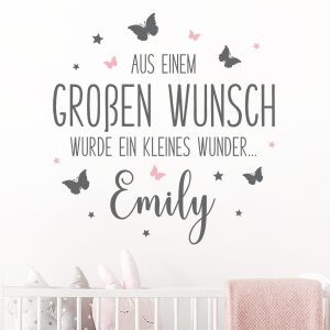 برچسب دیواری از یک آرزوی بزرگ