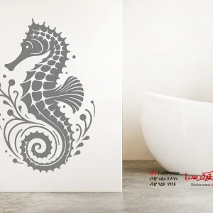 برچسب دیواری اسب دریایی