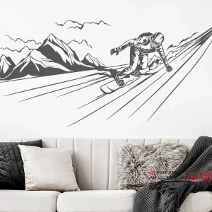 برچسب دیواری اسنوبرد