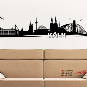 عکس برچسب دیواری اسکای‌لاین کلن