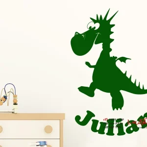 برچسب دیواری اژدها