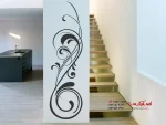 برچسب دیواری با تزئینات شیک
