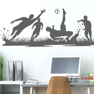 برچسب دیواری بازی فوتبال