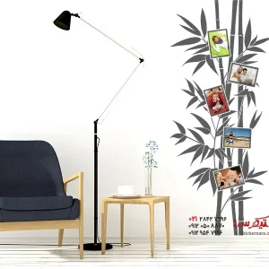 برچسب دیواری بامبو با قاب عکس