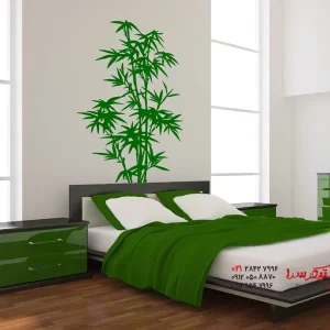 عکس برچسب دیواری بامبو