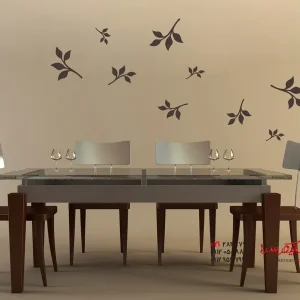 عکس برچسب دیواری بر باد رفته