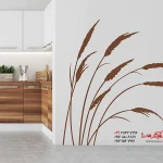 عکس برچسب دیواری برای تزیین چمن