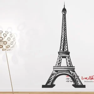 عکس برچسب دیواری برج ایفل