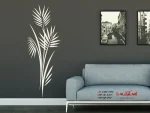 عکس برچسب دیواری برگ درختچه