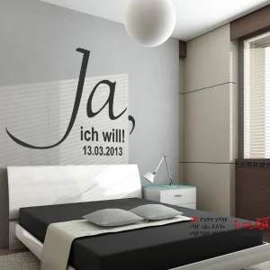 برچسب دیواری بله!