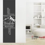 برچسب دیواری بنر دیواری عشق کوهستان