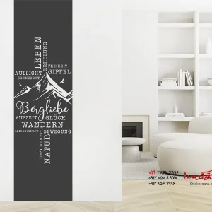 برچسب دیواری بنر دیواری عشق کوهستان