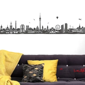 عکس برچسب دیواری جاذبه‌های مونیخ