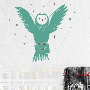 برچسب دیواری جغد مسحور