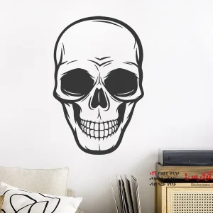 برچسب دیواری جمجمه