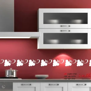 برچسب دیواری حاشیه انگور