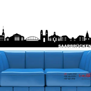 عکس برچسب دیواری خط افق زاربروکن