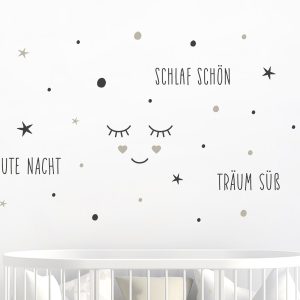 برچسب دیواری خوب بخوابید و شب بخیر