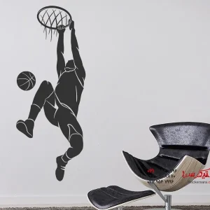 برچسب دیواری دانکینگ بسکتبال