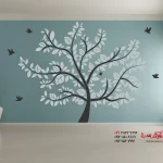 عکس برچسب دیواری درخت بزرگ