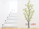عکس برچسب دیواری درخت جوان