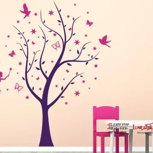 برچسب دیواری درخت مسحور