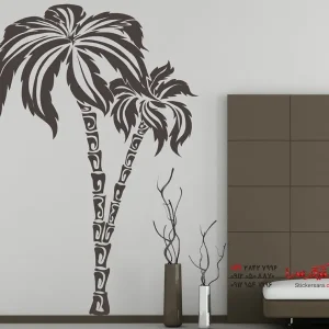 برچسب دیواری درخت نخل