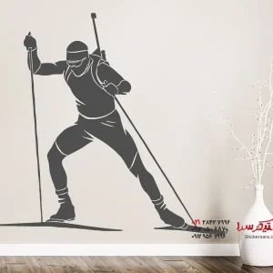 برچسب دیواری دو و میدانی