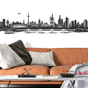 عکس برچسب دیواری دیدنی‌های فرانکفورت