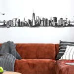 عکس برچسب دیواری دیدنی‌های نیویورک