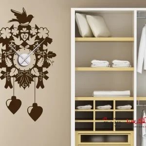 برچسب دیواری ساعت دیواری ساعت فاخته