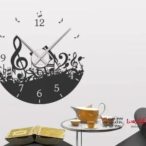 برچسب دیواری ساعت دیواری یادداشت ها