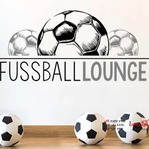 برچسب دیواری سالن فوتبال