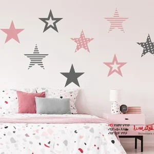 برچسب دیواری ستاره‌های باحال