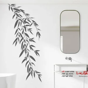 عکس برچسب دیواری شاخه بامبو