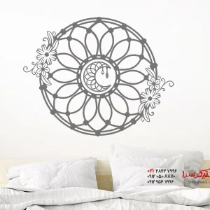 عکس برچسب دیواری شکوفه ماه بوهو