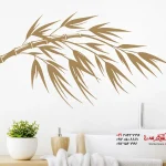 برچسب دیواری طرح بامبو